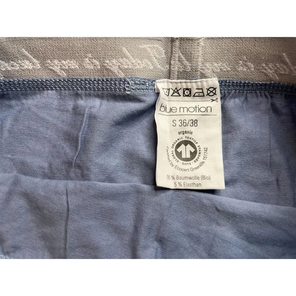 New Bikini Brief Today is Your Lucky Day Small Panties Underwear NWOT Blue Grey